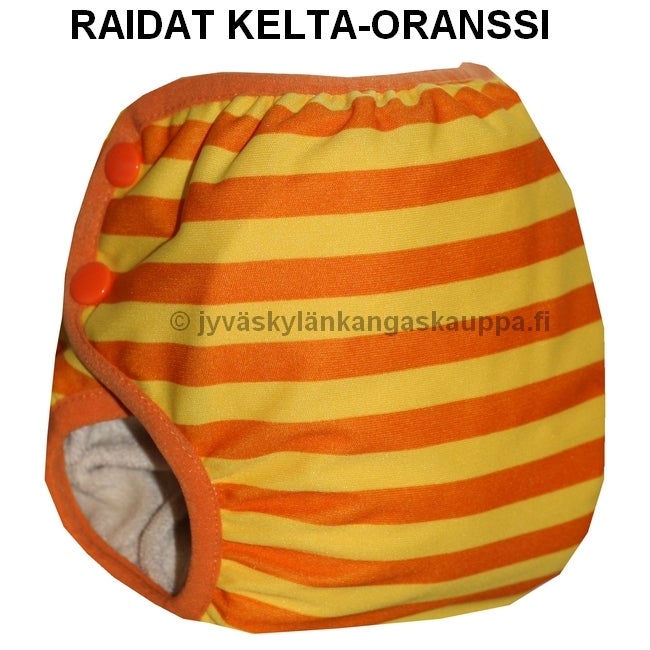 Vaippapala Raidat kelta-oranssi (ompelijan varastoer&auml;)