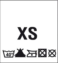 Painetut kokolaput pesumerkinn&auml;ll&auml;