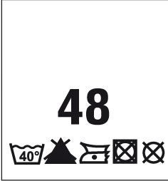 Painetut kokolaput pesumerkinn&auml;ll&auml;