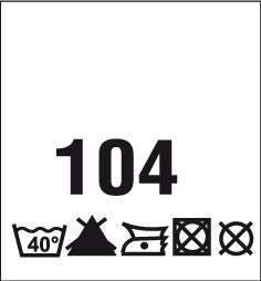 Painetut kokolaput pesumerkinn&auml;ll&auml;