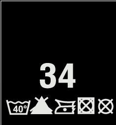 Painetut kokolaput pesumerkinn&auml;ll&auml;