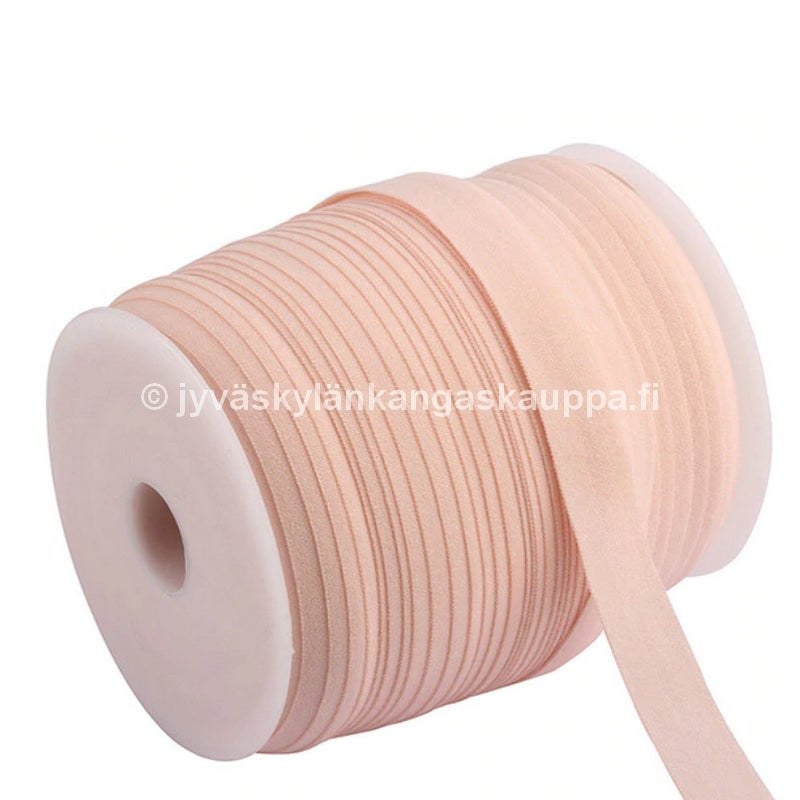 Kanttauskuminauha 15mm PEACH matta (light pink)