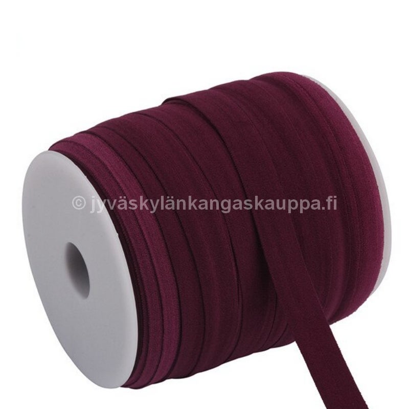 Kanttauskuminauha 15mm RED WINE matta