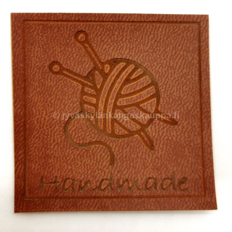 Keinonahkamerkki NELI&Ouml; Handmade Lankaker&auml;