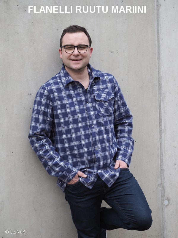 Flanelli Ruutu Mariini