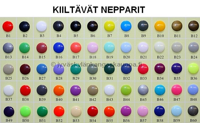 KAM muovinepparit koko T5, TASASETTI