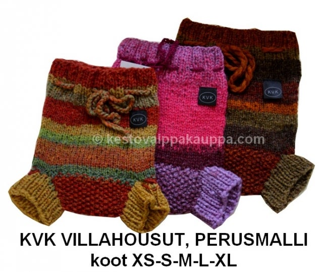 KVK villahousut, perusmalli