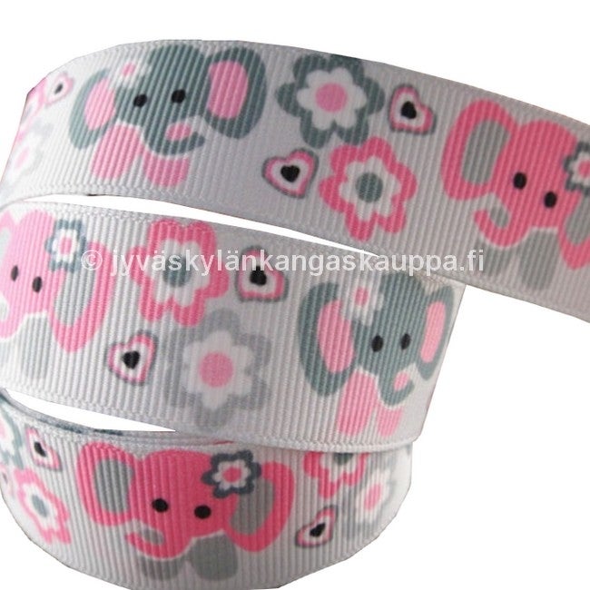 Koristenauha Pinkit Norsut