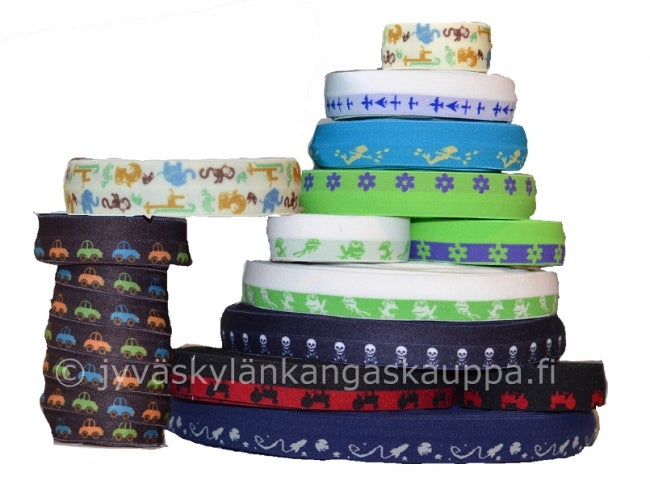 Joustokanttinauha FOE 25mm KUVIOLLINEN