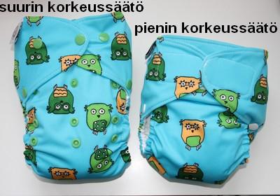 KVK 1-koon taskuvaippa