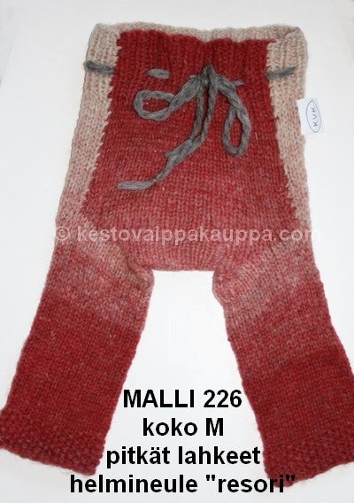 KVK villahousut, perusmalli