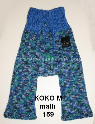 KVK villahousut  housumalli PITK&Auml;T LAHKEET