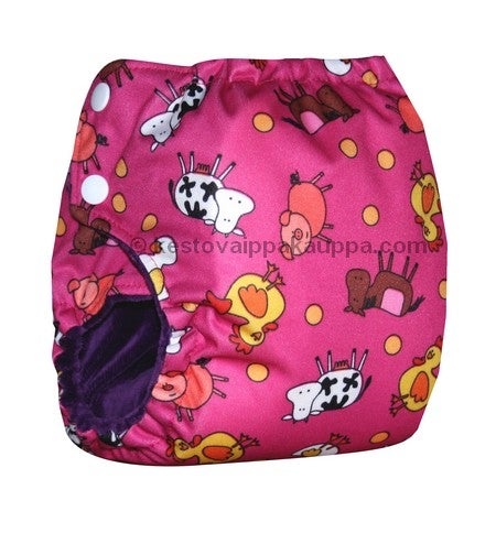 KVK taskuvaippa, sivukiinnitys, VARASTOTUOTE