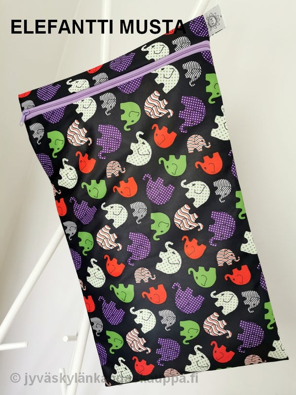 KVK vaippapussi ELEFANTTI MUSTA