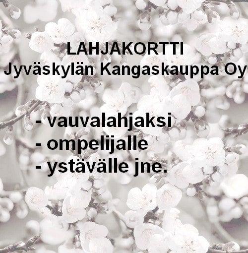 Lahjakortti 90&euro;