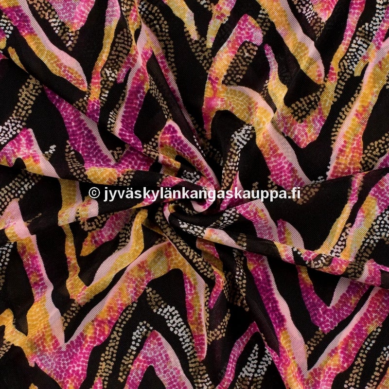 Lycra trikoo Kuviot Fuksia