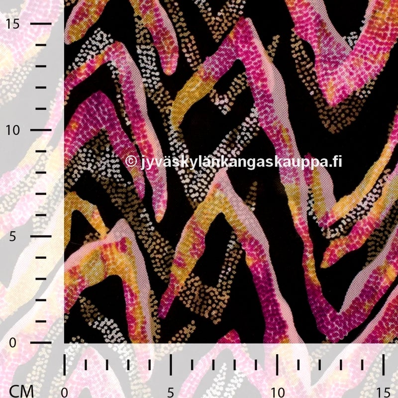 Lycra trikoo Kuviot Fuksia