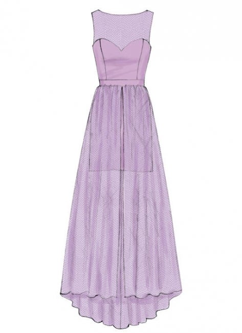 McCALL&acute;s kaava M7507 h&auml;&auml;mekko ja juhlamekot