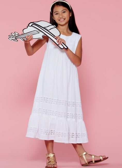 McCALL&acute;s kaava M7558 tytt&ouml;jen mekot ja tunikat