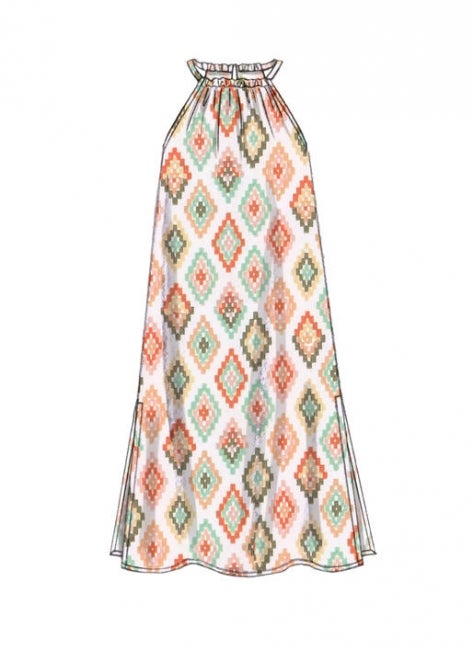 McCALL&acute;s kaava M7589 tytt&ouml;jen ja teinien helpot mekot