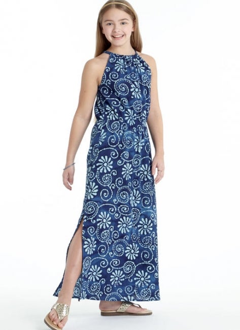 McCALL&acute;s kaava M7589 tytt&ouml;jen ja teinien helpot mekot