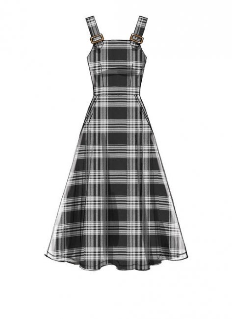 McCALL&acute;s kaava M7626 nuorekkaat mekot ja housupuvut