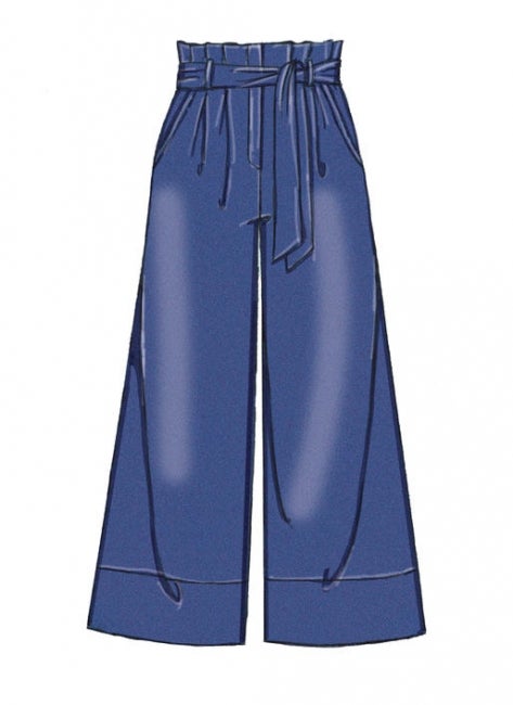 McCALL&acute;s kaava M8168 Misses Shorts, Pants & Sash