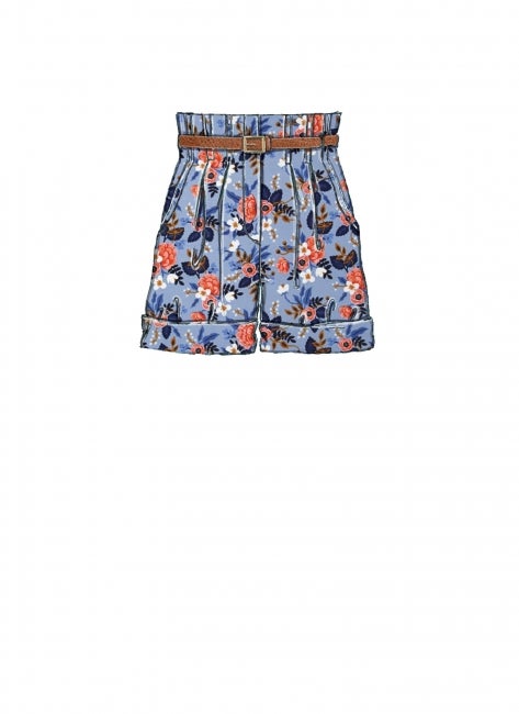 McCALL&acute;s kaava M8168 Misses Shorts, Pants & Sash