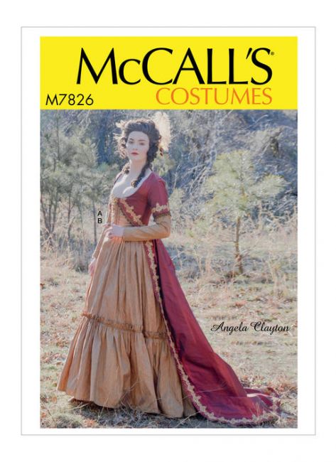 McCALL&acute;s kaava M7826 Misses' Costume
