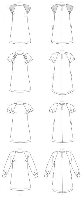 McCALL&acute;s kaava M7862 Dresses