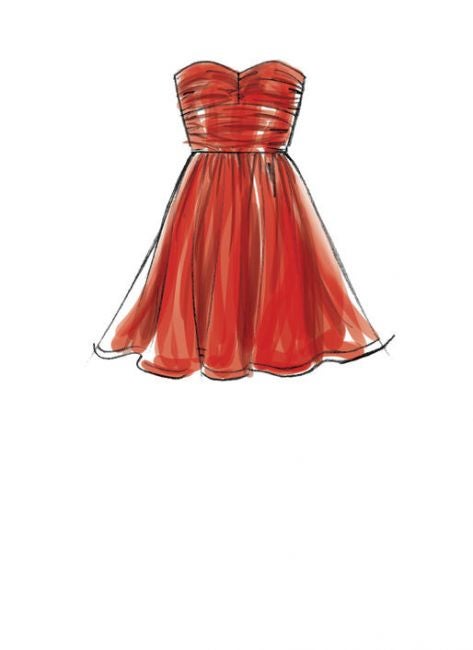 McCALL&acute;s kaava M7896 Dresses