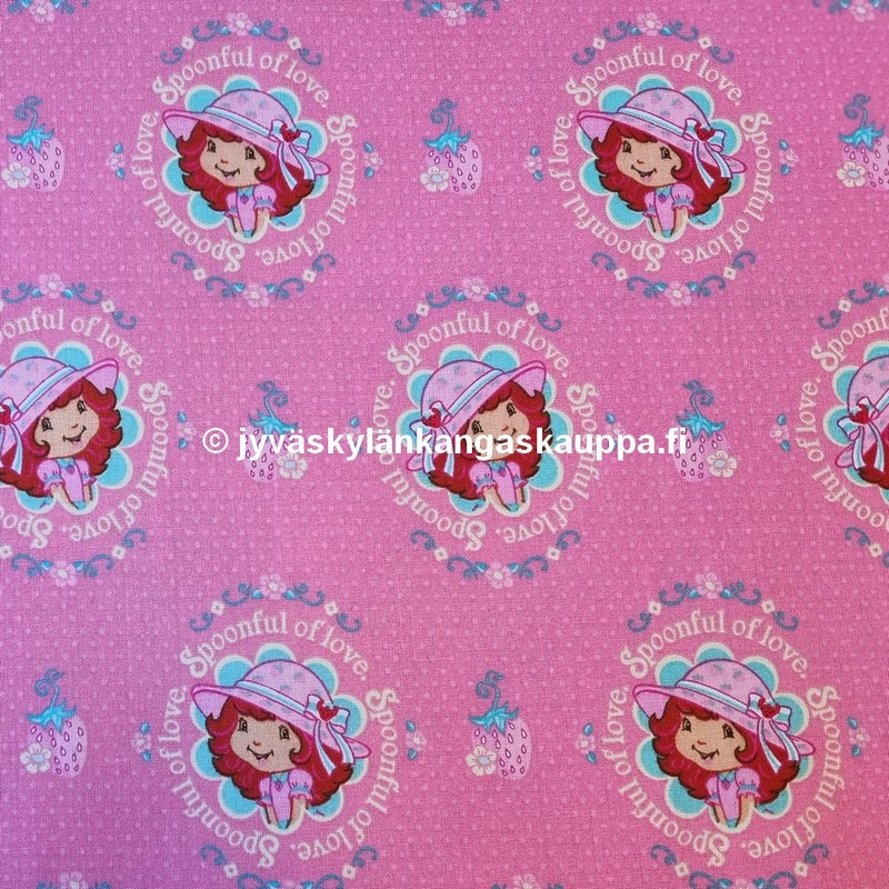 PUL Kosteussulkukangas, mansikkamarja pinkki