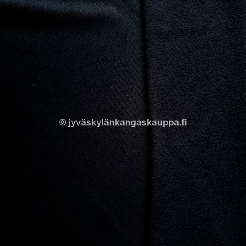 Verkkarikangas Musta MATTA