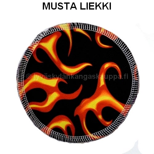 Vaippapala Flames Black (ompelijan varastoer&auml;)