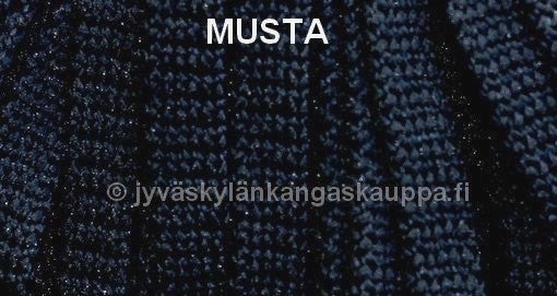 Litte&auml; nauha polyester MUSTA