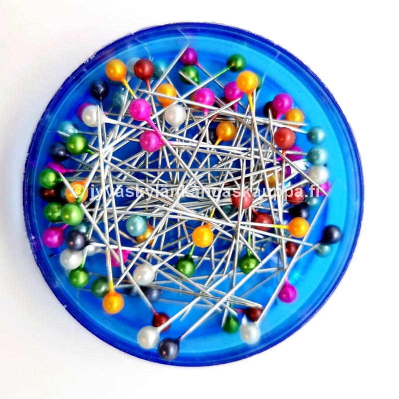 Nuppineulat v&auml;rikk&auml;&auml;t 34mm (py&ouml;re&auml; rasia)