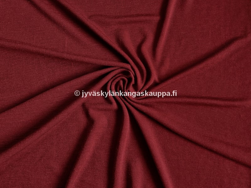 Ohut joustava merinovilla, ribbivilla (villatrikoo) TIILI