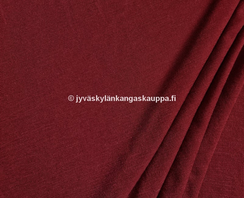 Ohut joustava merinovilla, ribbivilla (villatrikoo) TIILI