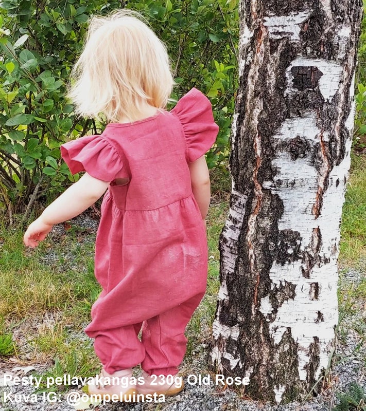 Pesty pellavakangas 230g Old Rose