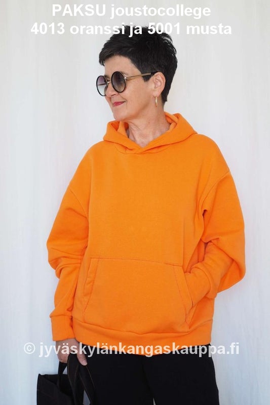 PAKSU joustocollege 4013 oranssi ja 5001 musta