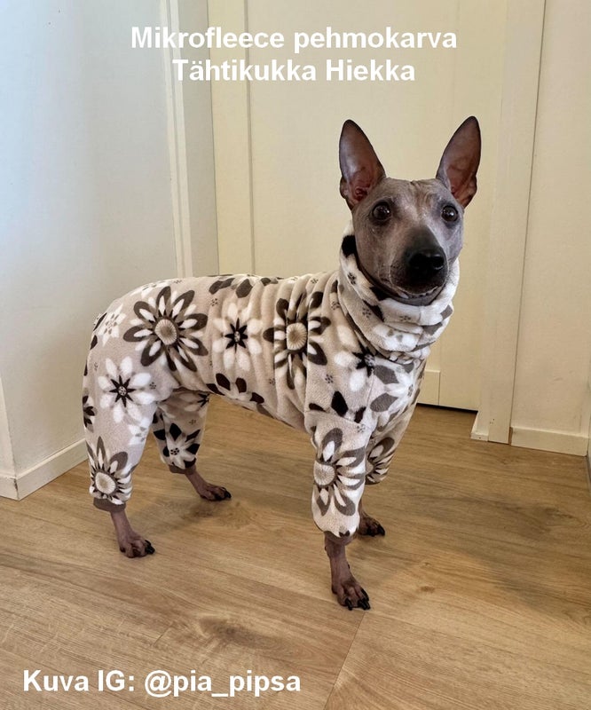 Mikrofleece pehmokarva T&auml;htikukka Hiekka