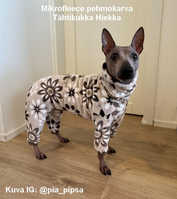Mikrofleece pehmokarva T&auml;htikukka Hiekka