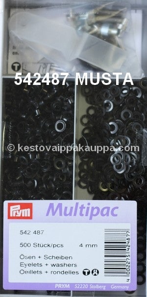 SIRKKA 500kpl MULTIPAC 542487 4mm musta