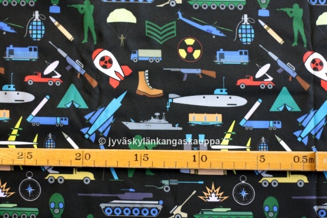 PUL kangas Military (50cm valmispala)