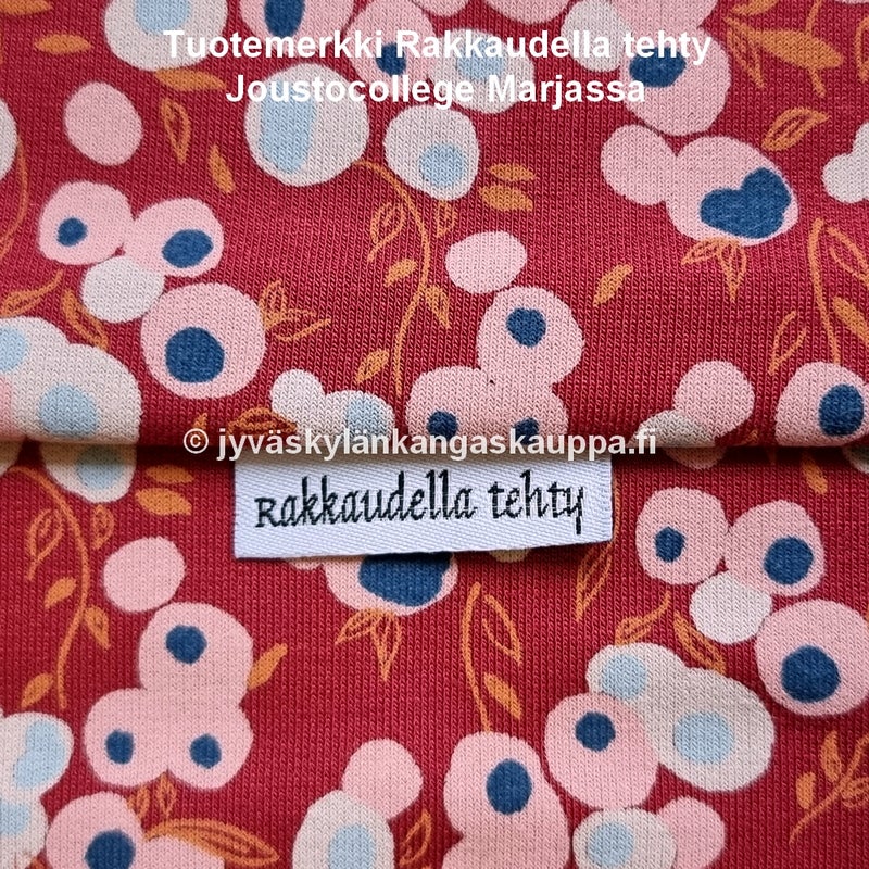 Tuotemerkki Rakkaudella tehty sek&auml; Joustocollege Marjassa
