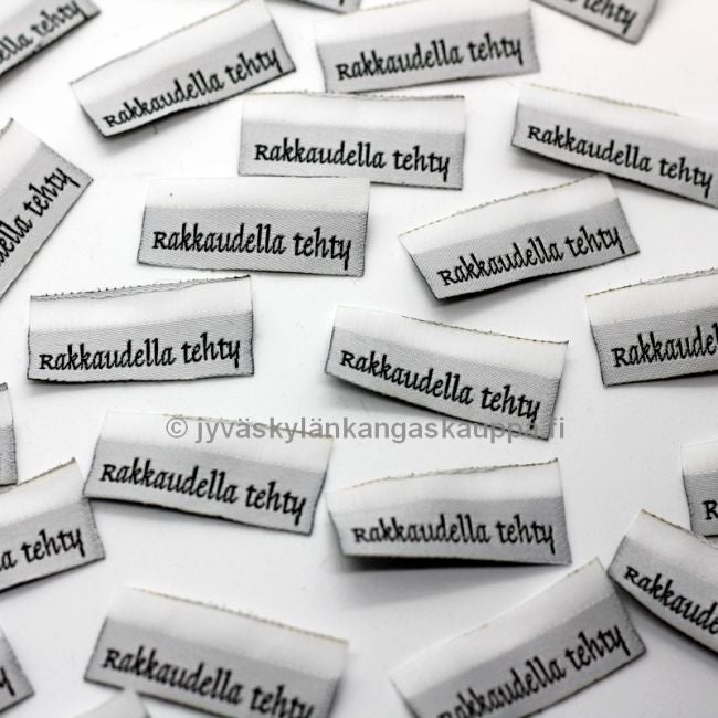 Tuotemerkki Rakkaudella tehty