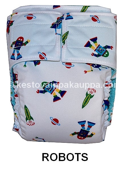 KVK taskuvaippa, etukiinnitys, VARASTOTUOTE