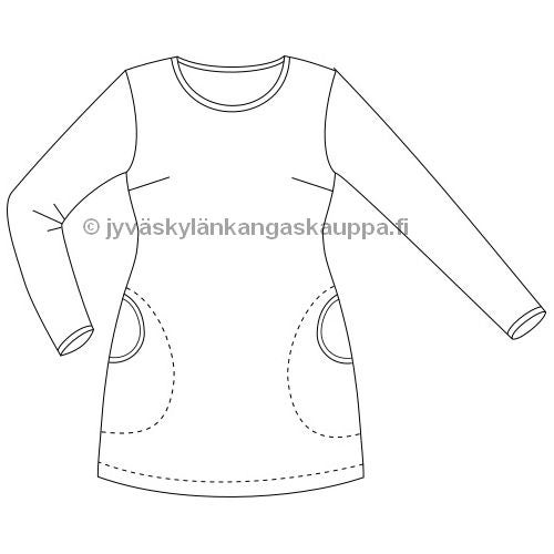 JKK KAAVA Taskutunika Runsas