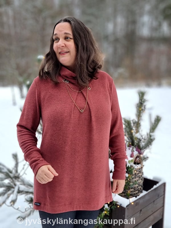 JKK KAAVA Rypytystunika Runsas; Neulostrikoo Meleerattu Terra; Tuotemerkki ITE TEIN; THERMO leggins MARIINI