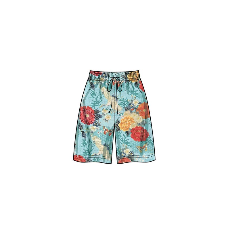 Simplicity kaava 9795 Easy Unisex Shorts